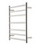 R Series Round Towel Warmer 600 x 122 x 805mm 7 Rail Stainless Steel High Polish