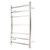 S Series Square Towel Warmer 600 x 120 x 805mm 7 Rail Stainless Steel High Polish