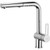 Ringo West Kitchen Sink Mixer 1 Hole & Swivel Spout & 3 Stainless Steel Hoses & Nylon Hose