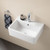 Cubus Wall Basin One Tap Hole 633615W