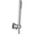 Tondo Hand Shower Chrome 55mm Round with Built In Elbow ZDUP094CR