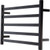 Studio 1 Noir Towel Warmer 850 x 510mm 5-Rung Extended Black WS510EN