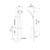 Aio Shower Aurajet Rail Chrome AOSRCP