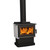 Monte Base CA Sub 0.7 Wood Burner Special Colour