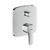 MySpMySport Concealed Shower Diverter Mixer Chrome Plated Trim Set rt Concealed Shower Mixer 1-Lever Wall Mount Brass Chrome Plated