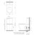 Luna Wall Faced Toilet Suite Back Entry 829720W