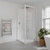 Brighton Shower Enclosure 2 Sided Square Corner Moulded 1000 x 1000 x 1950mm White