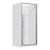 Brighton Shower Enclosure Square 3-Sided Flat Wall 1000 x 1000x 1950mm Chrome