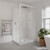 Brighton Shower Enclosure Rectangular 2-Sided Flat Wall Right 1200 x 900 x 1950mm White