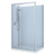 Brighton Shower Enclosure 2 Sided Rectangular Flat Liner Left 1200 x 900 x 1950mm Chrome