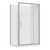 Brighton Shower Enclosure 2 Sided Rectangular Flat Liner 1200 x 900 x 1950mm Chrome