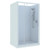Brighton Shower Enclosure 3 Sided Rectangular Flat Liner 1200 x 900 x 1950mm White