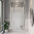Brighton Shower Enclosure 3 Sided Flat Liner 1200 x 900 x 1950mm Centre Drain Chrome
