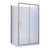 Brighton Shower Enclosure 2 Sided Sliding Door Flat 1200 x 900 x 1950mm Chrome