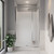 Brighton Shower Enclosure 3 Sided Flat Liner 900 x 1200 x 1950mm Centre Drain Chrome