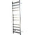 Square Wide Towel Warmer 11 Rail 460 x 120 x 1220mm Stainless Steel High Polish