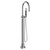 Buddy Bath Filler with Handshower 225mm 1-Lever Swivel Spout Floor Mount Brass Chrome CB077.CR