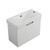 Armada Wall Hung Vanity 1 Door 500mm White Gloss