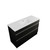 Armada Floor Standing Vanity 2 Drawer 1200mm Black Rift