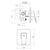 Waipori Shower Mixer with Diverter Matte Black WAHPSDBK