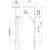 Aio Aurajet Slide Shower Matte Black