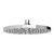 Vivid Shower Rose 230mm Round Chrome V527 CHR