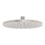 Vivid Shower Rose 230mm Round Brushed Nickel V527-40