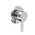 Tube Shower Mixer Chrome