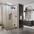 Acclaim Tile Shower 2 Sided Hobbed Centre Waste Black 1100 x 1100mm
