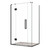 Acclaim Tile Shower 2 Sided Recessed Channel Drain Black 1200 x 1000mm