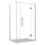 Acclaim Tile Shower 2 Sided Hobbed Channel Drain Chrome RH 1000 x 1200mm