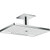 Rainmaker Select Overhead Shower 460 3 Jet With Ceiling Connector White/Chrome 24006400