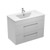 Mia Floor Standing/Wall Hung 2-Drawer Center Basin Vanity 900 x 460 x 820mm White Gloss MA90DD.WG