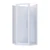 Brighton Shower Enclosure Square Angled Flat Wall 1000 x 1000 x 1950mm White