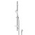 Alpha Shower Slide Multi-Function Mains Pressures Chrome