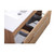 Brighton Wall Hung Vanity 1 Drawer 900mm Snafell 720329