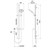 Koha Rail Shower Satinjet MKII Graphite Faceplate KHSRCPGR