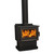 Monte Base Wood Burner Rural HTP Black