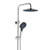 Dawson Column Twin Shower 3 Function Chrome
