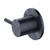 Turoa Shower Diverter Brushed Gunmetal Black TUDGM