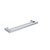 Edge II Towel Rail Double 485mm Chrome