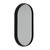 Shadow Mirror LED Demister Pill Shape Black