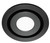 Contour Fascia with Led Round Black 250mm