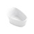 Veil Lithocast Free Standing Bath Glass Resin 1649mm 8331T-0