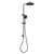 NX Iko Twin Shower Matte Black 608-6500-10