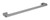Edge II Single Towel Rail 635mm Gun Metal 736313