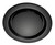 Contour Fascia Round Black 200mm