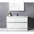 Carlton Floor Standing Vanity 2 Drawer 1000mm Nordic Ash CAR100D2MNA