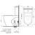 Urbane II CleanFlush Wall Faced Close Coupled Toilet Suite Bottom Inlet 746250W