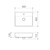Urbane II Semi Recessed Basin 1 Tap Hole 878910W